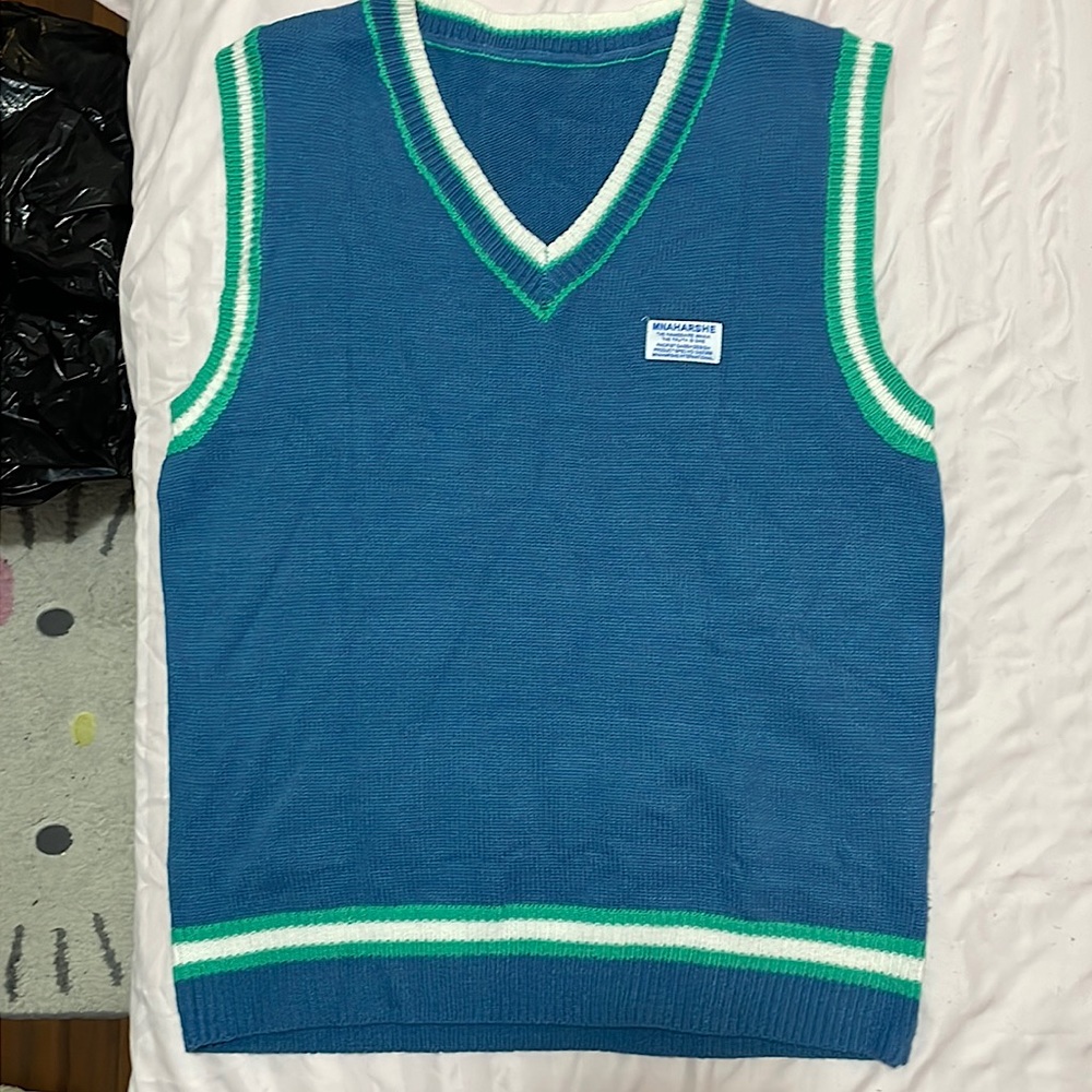 Yesstyle Blue Vest - Picture 2 of 5